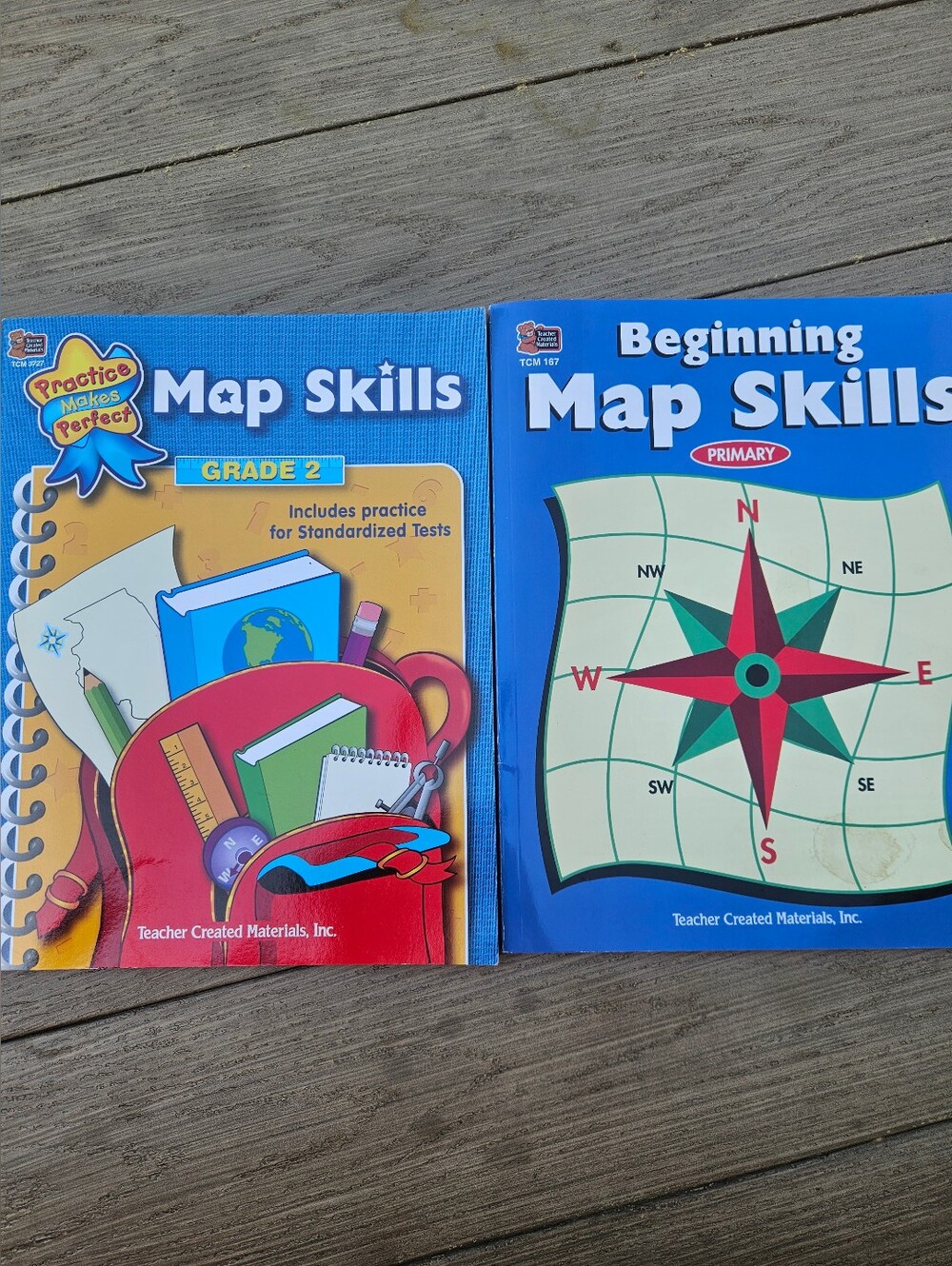 Social Studies Map Skills Grades 1, 2 and 3 Primary United States Teaching